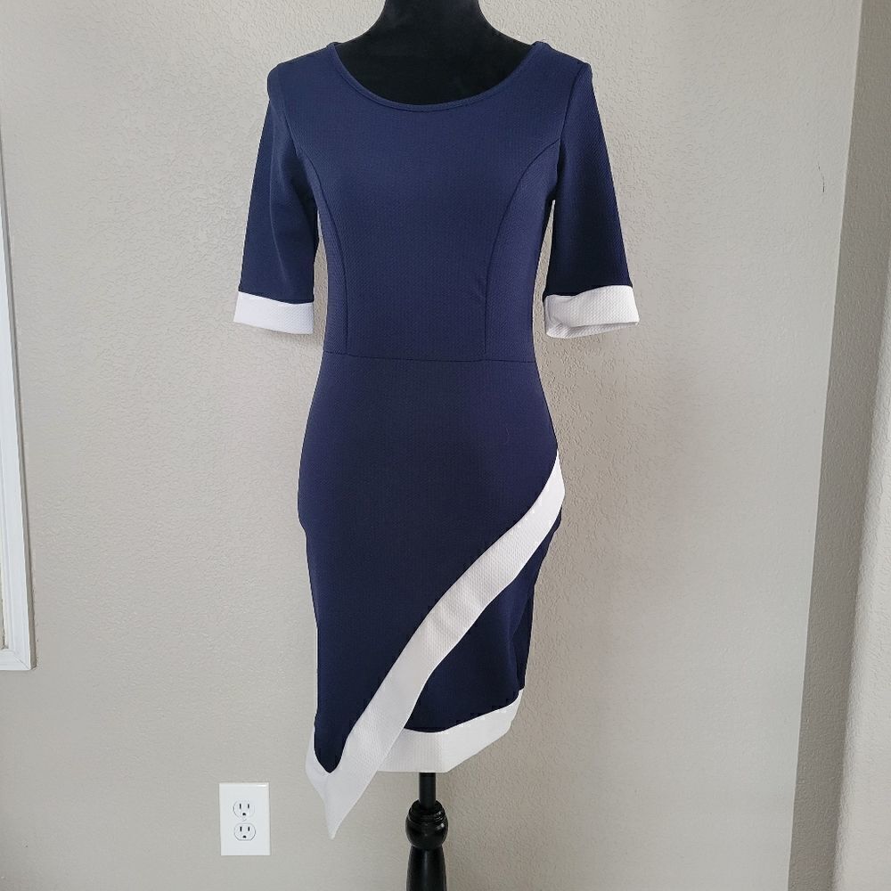 LOVE J colorblock dress Size L M